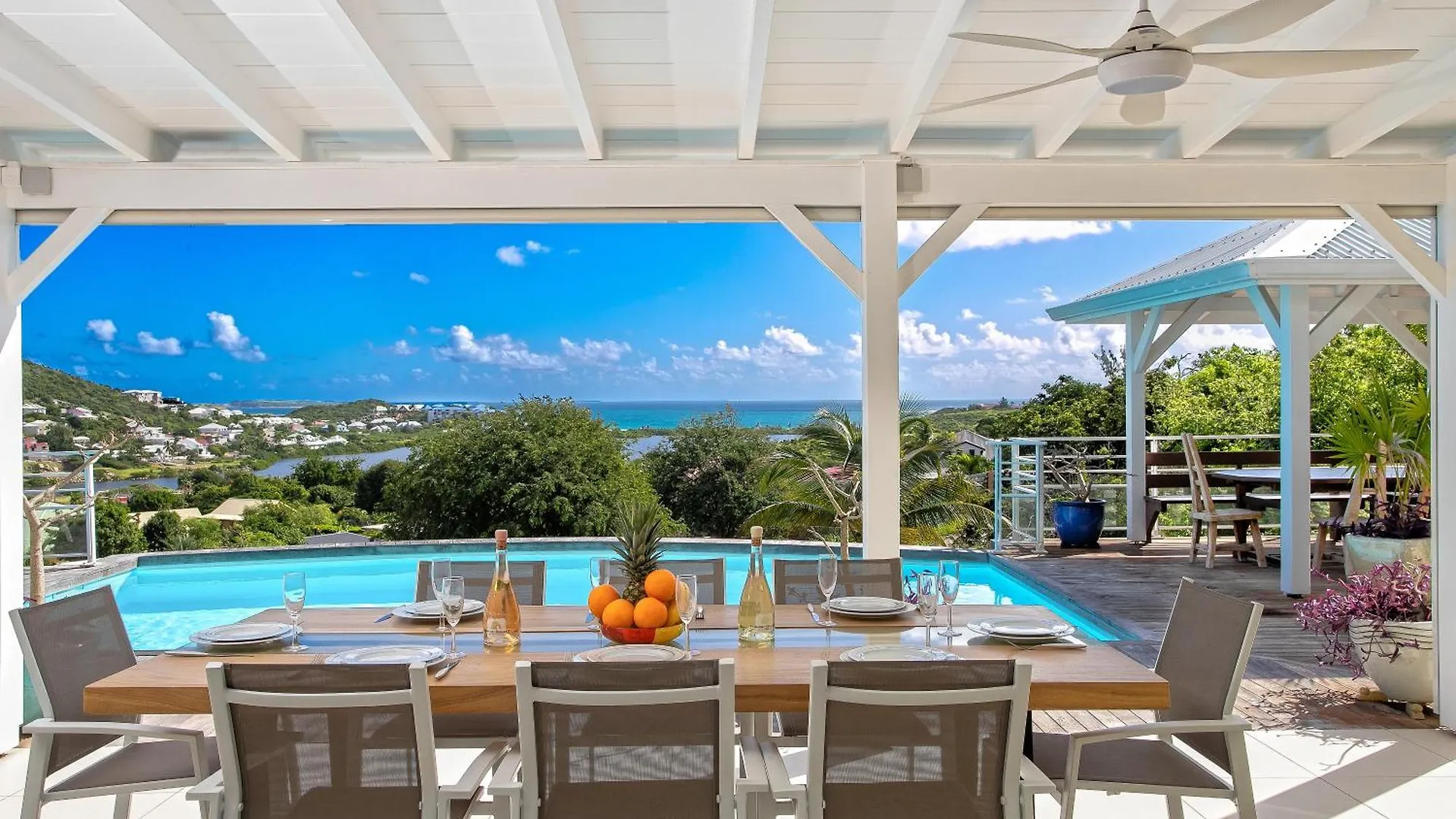 Villa Eskarcel, Vue Mer Sur Orient Bay, Piscine Chauffee, Tres Spacieuse Cul de Sac Sint Maarten